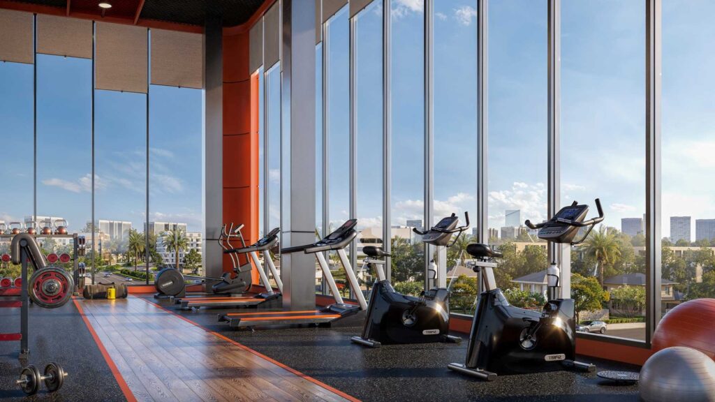 Phòng Gym, Yoga,... tại Green Skyline