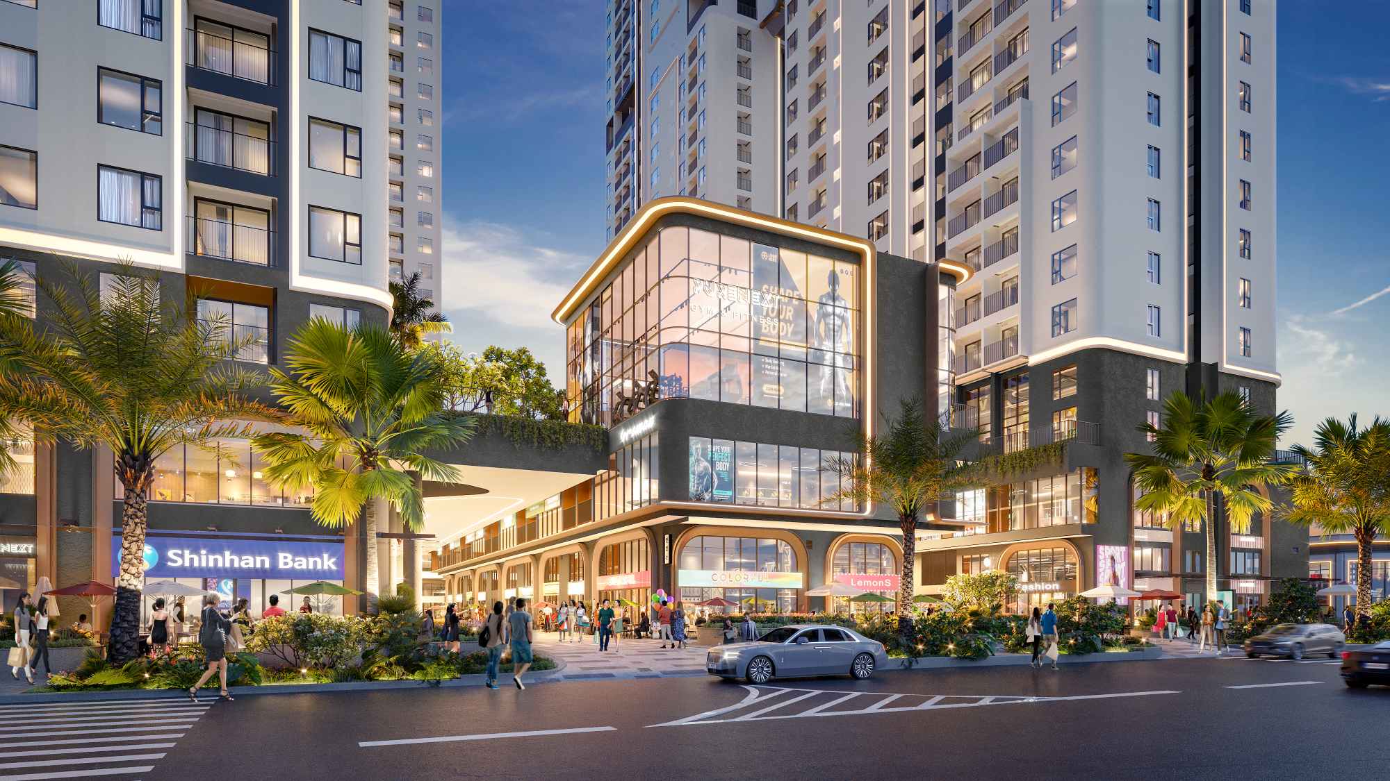 Shophouse - Green Skyline